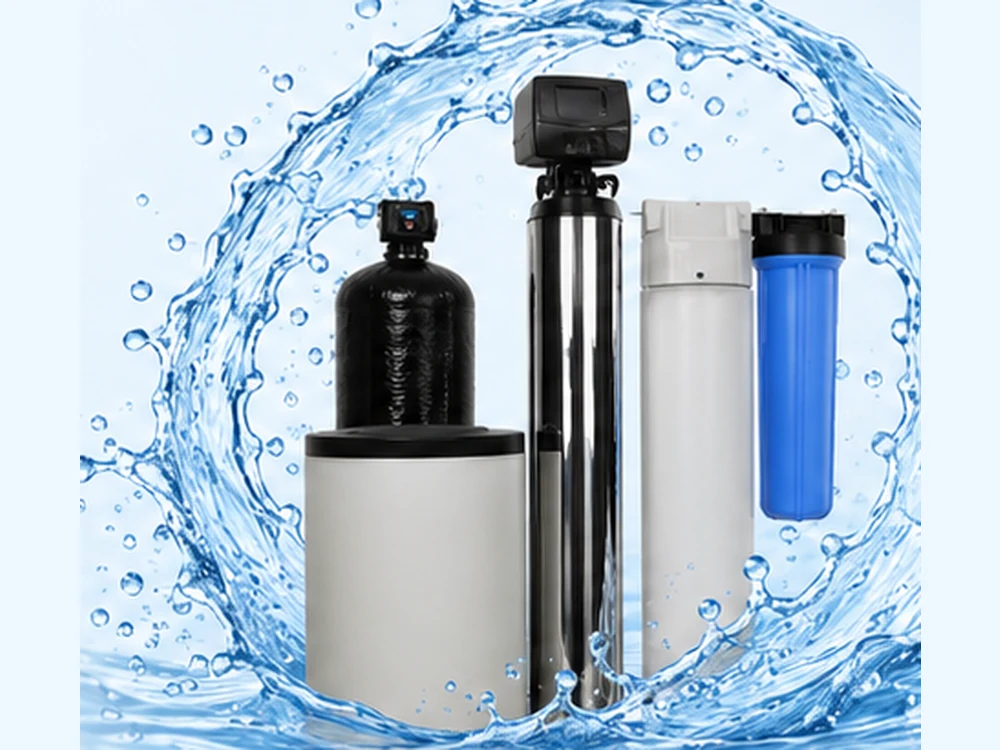 Whole-house water filtration systems